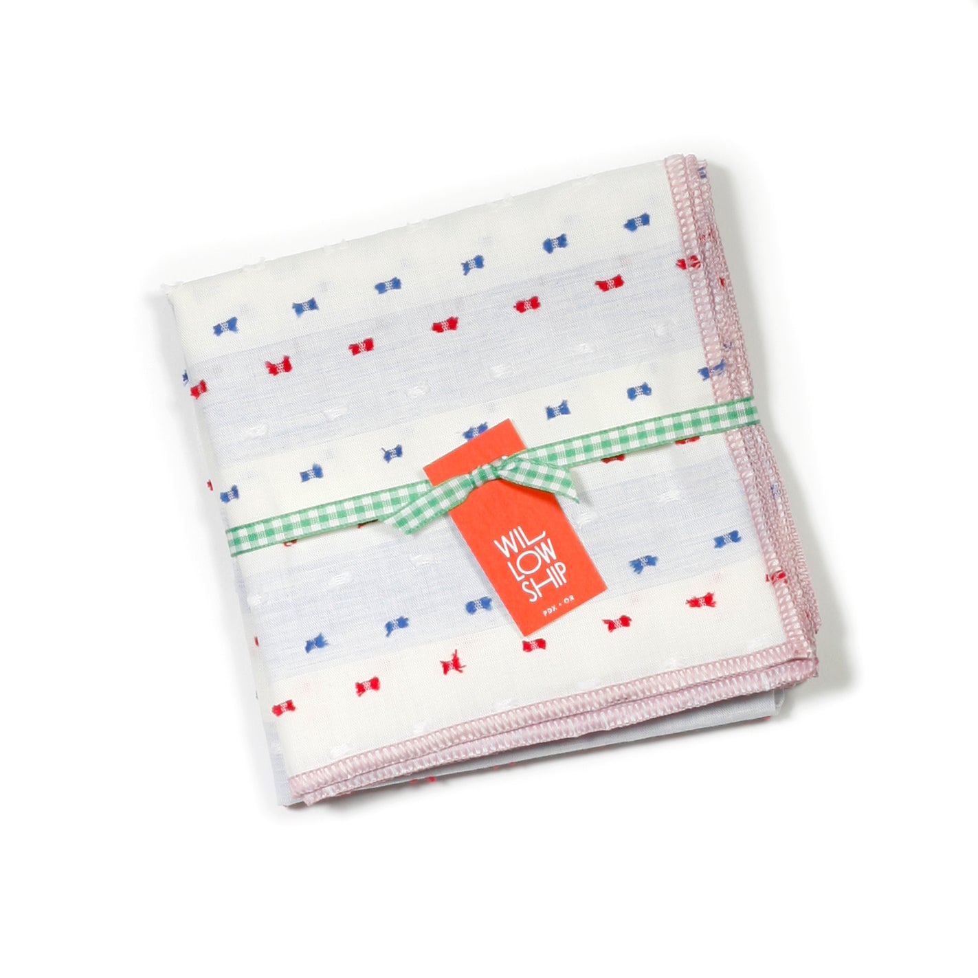 Bandana: Bows Adorable Primary Color Cloth Accessory