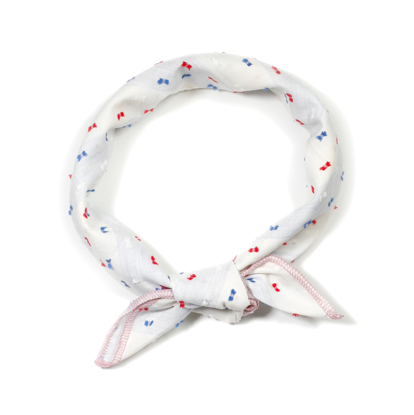 Bandana: Bows Adorable Primary Color Cloth Accessory