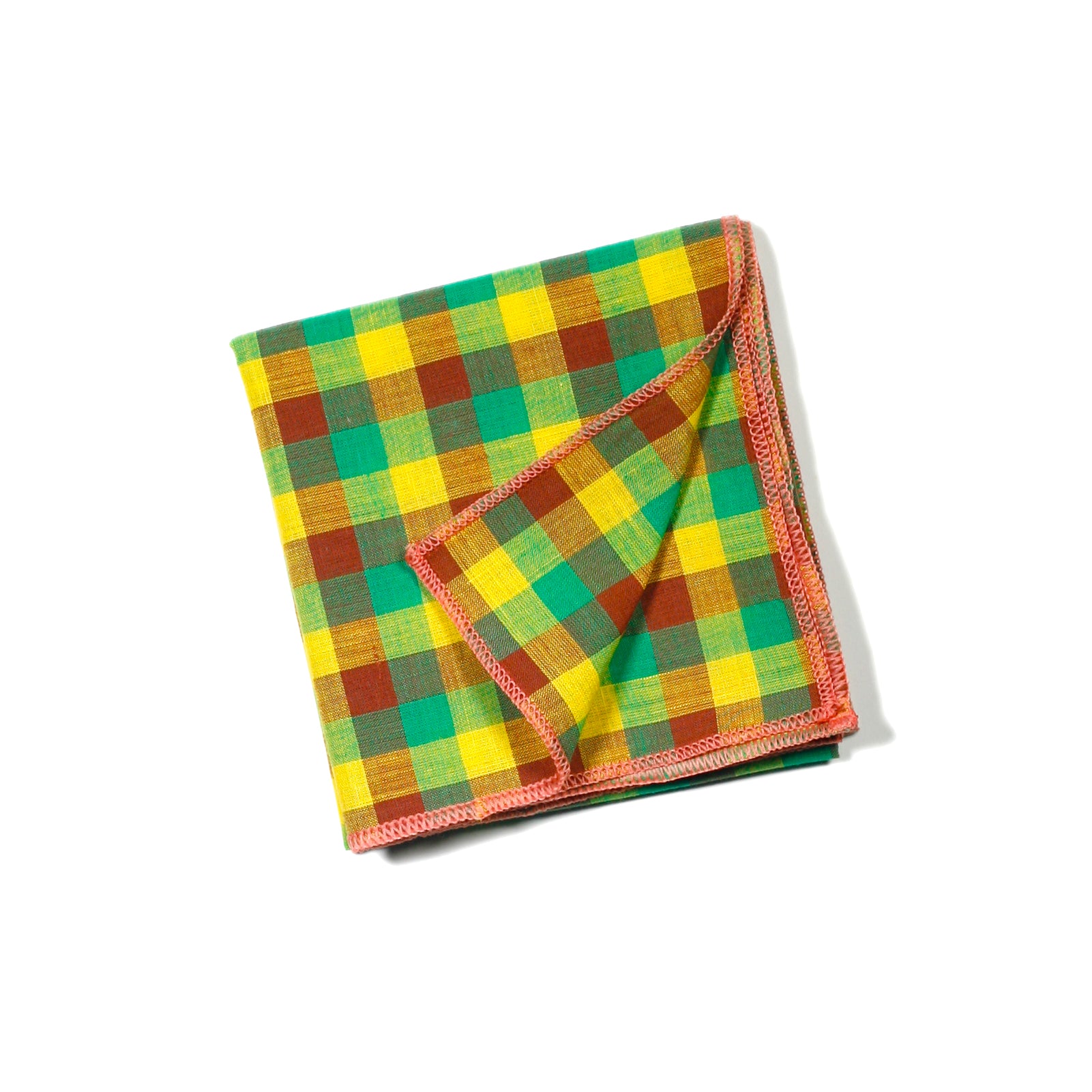 Bandana: Heatwave Multi-color Gingham Cloth Accessory