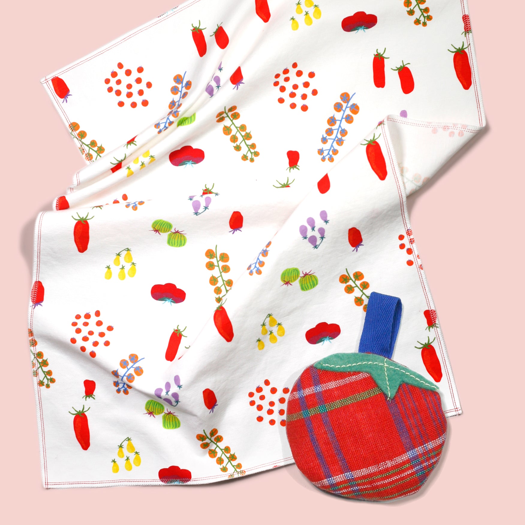 Tomato Love Gift Set - Tea Towel & Lavender Sachet